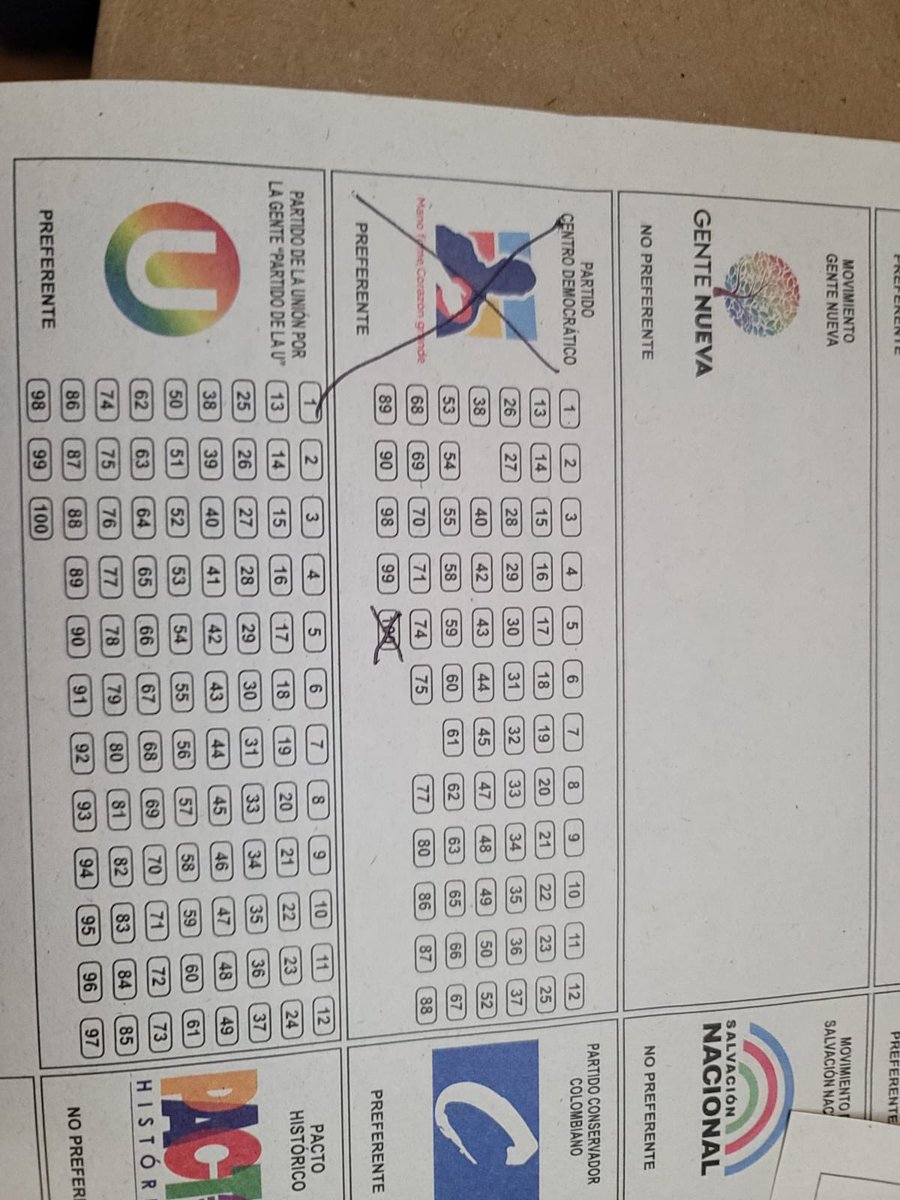 Amigos en el exterior votando bien. Votando <a href="/MariaFdaCabal/">María Fernanda Cabal</a> y <a href="/AlejandroChar/">Alejandro Char</a>