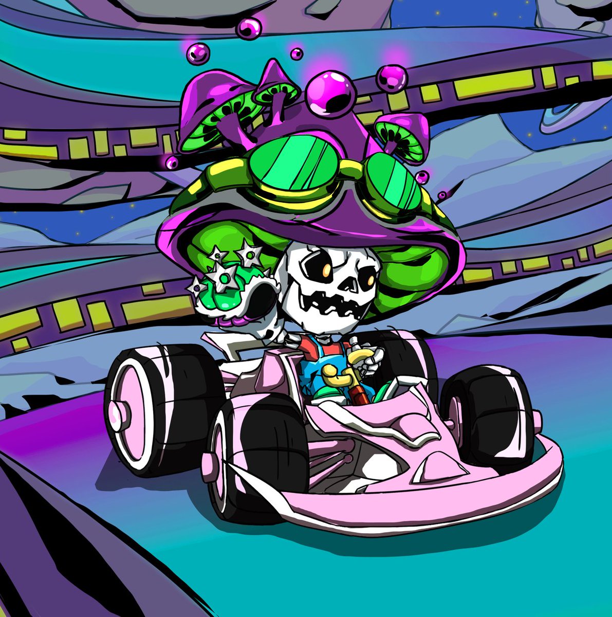MushroomRacers's tweet photo. We mint tomorrow 🤝

Shroomlist giveaway:

- RT + Like this tweet
- Follow @MushroomRacers 
- Tag 3 friends saying VROOOOOM!!

Winner picked tonight 🍄 https://t.co/iJGRMN7alS