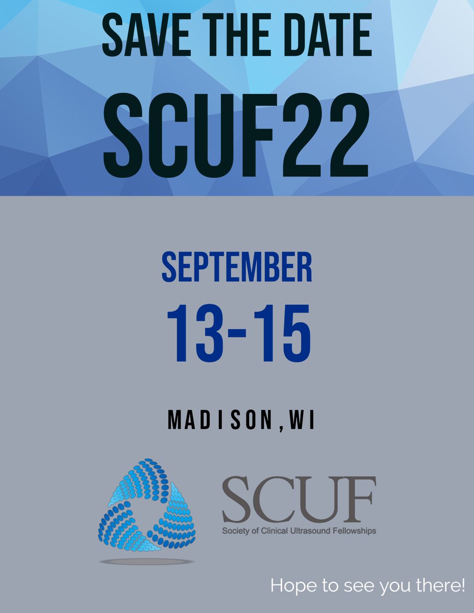 Save-the-date! The #SCUF22 conference will be September 13-15 in beautiful Madison, Wisconsin! Check back soon for more information.