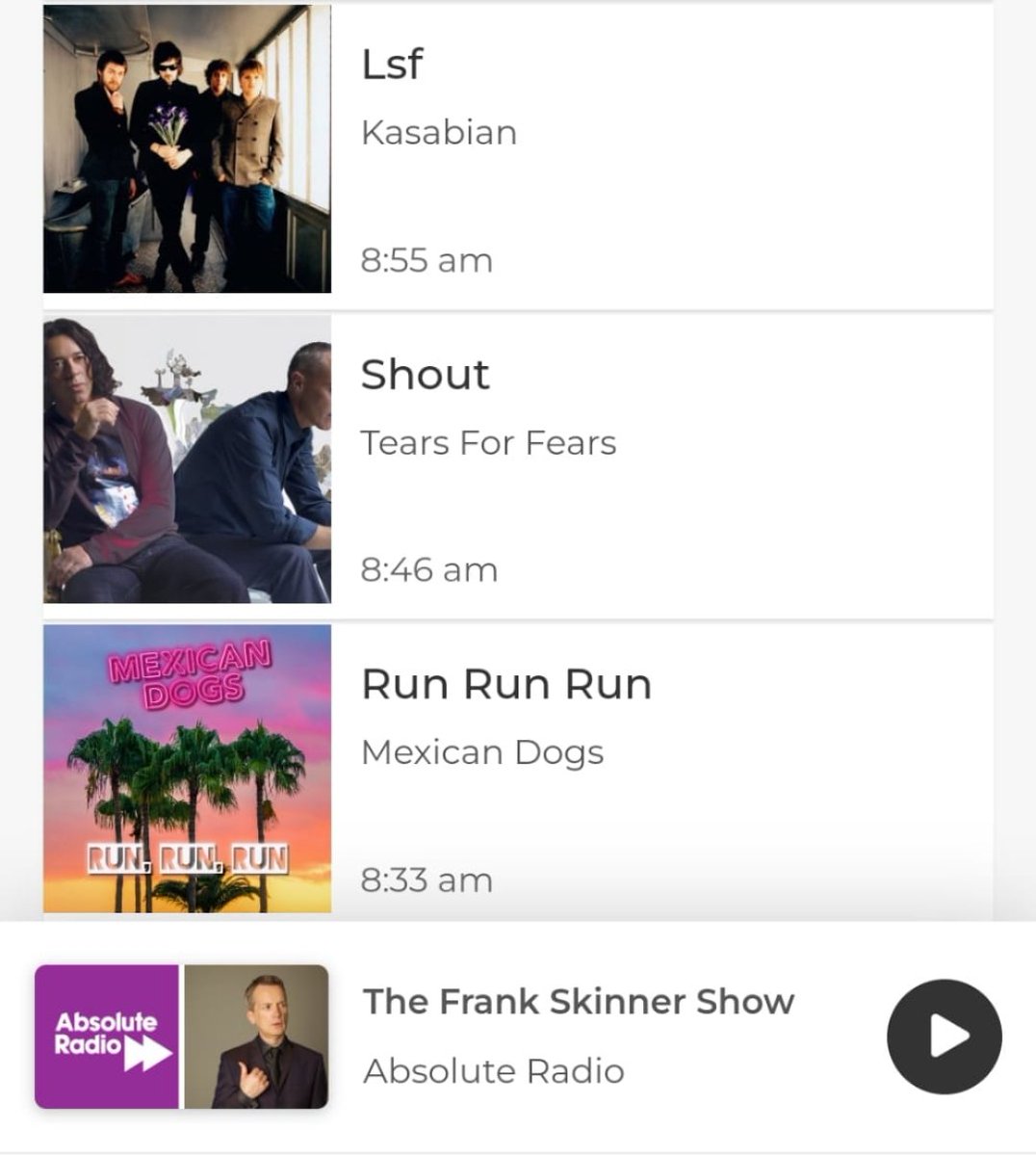 mexicandogs_'s tweet photo. Massive Thanks to the Legend @FrankOnTheRadio playing our tune on @absoluteradio

#frankskinner 
#absoluteradio #absoluterock https://t.co/pcPo567TN8