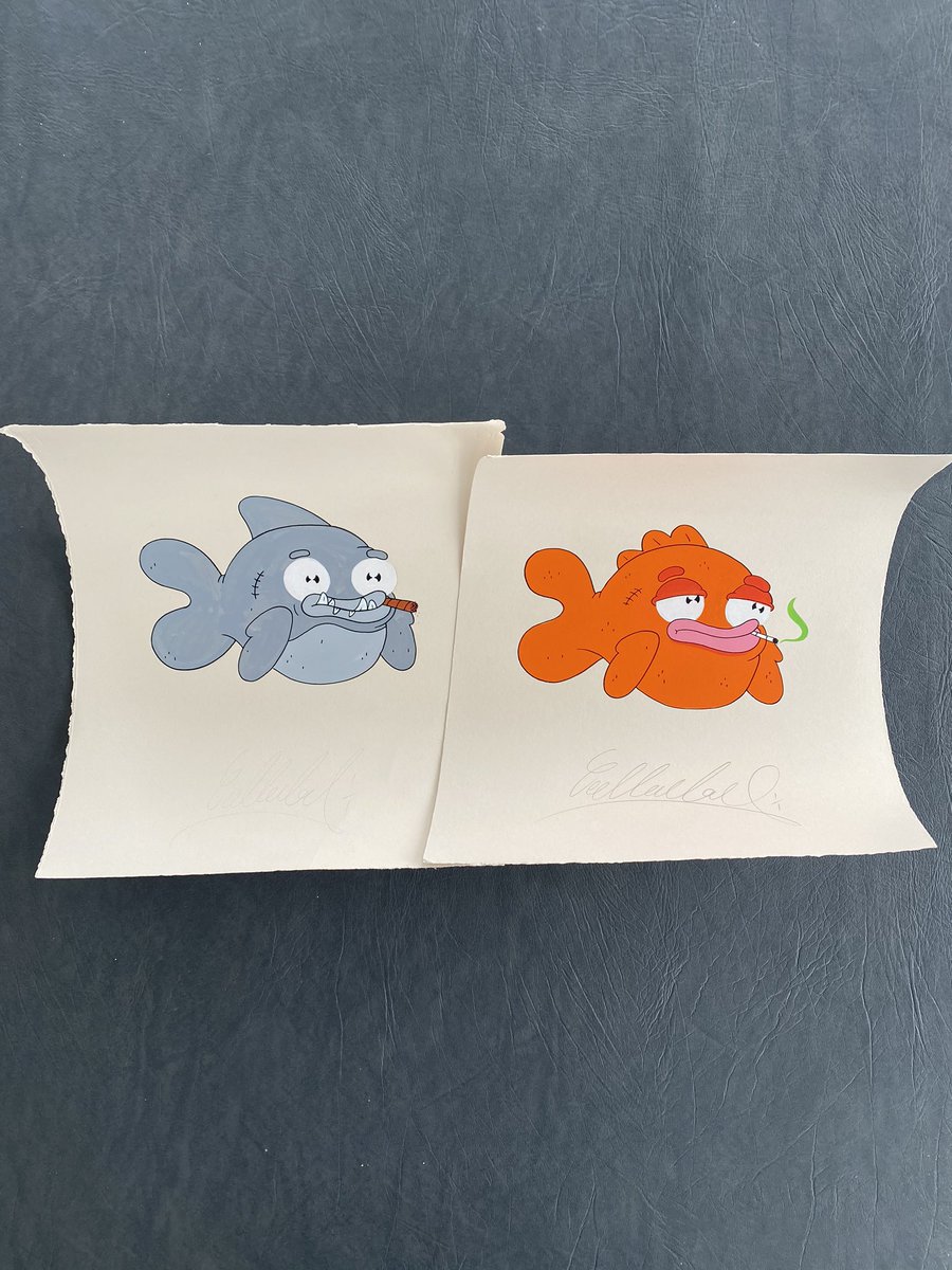 MadNFT1's tweet photo. Just received !!!!
This is real art!!! Thanks @mrcallaby  for your amazing talent!!! 
@basedfishmafia 🔥🐠🔥 https://t.co/v7JpIEDrpH