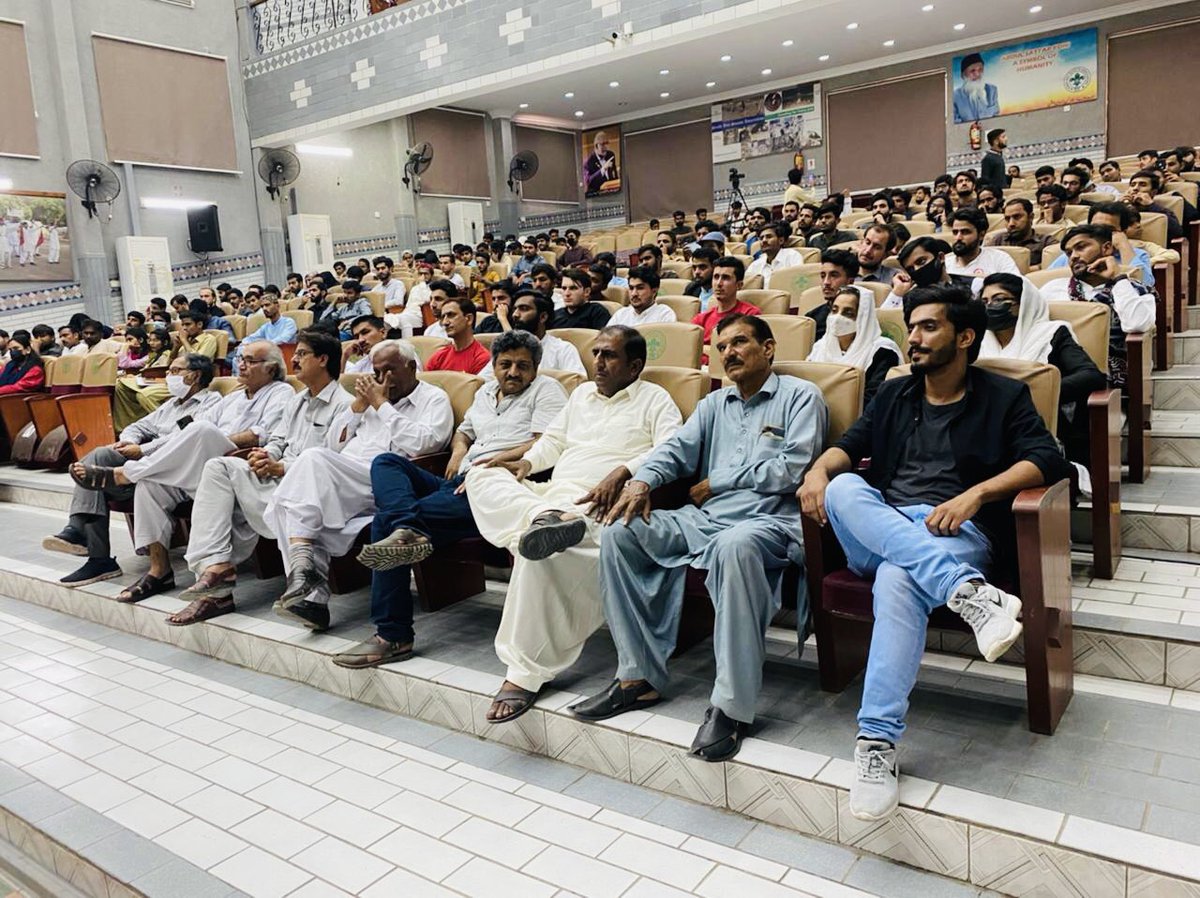 PYA1917's tweet photo. A marvellous #TalbaConference2022 on طلبہ یونین کی بحالی اور انقلابی سیاست was organised on 11th March at Sindh Boy Scouts Auditorium by @PYAKarachi.
Students from various universites and colleges across the country took part in the student conference with revolutionary zeal. https://t.co/cuyYXRXrCt