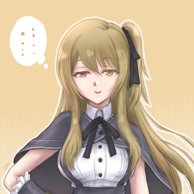 最近の神琳ジト目率の高さよ
#アサルトリリィ_FA #ラスバレ #神琳 