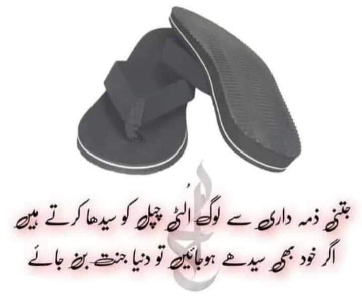 Jitne zymdari sy log chpl ko sedha krty hain 
Ryt
#EagleOfIslam