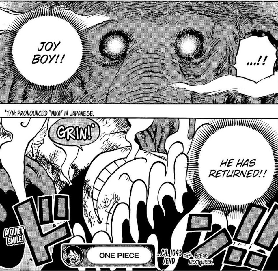 BestGenerationX's tweet photo. Is the entire OP community doing substance abuse again or what? So many theories on Luffy having an Ancient Zoan...for real, CHILL OUT, we know nothing definitive yet. Some of the same people said that Momo was Joyboy...Boring 🥱🥱🥱

#ONEPIECE1043 #onepiece #joyboy #luffy https://t.co/ghetQnvQ0s