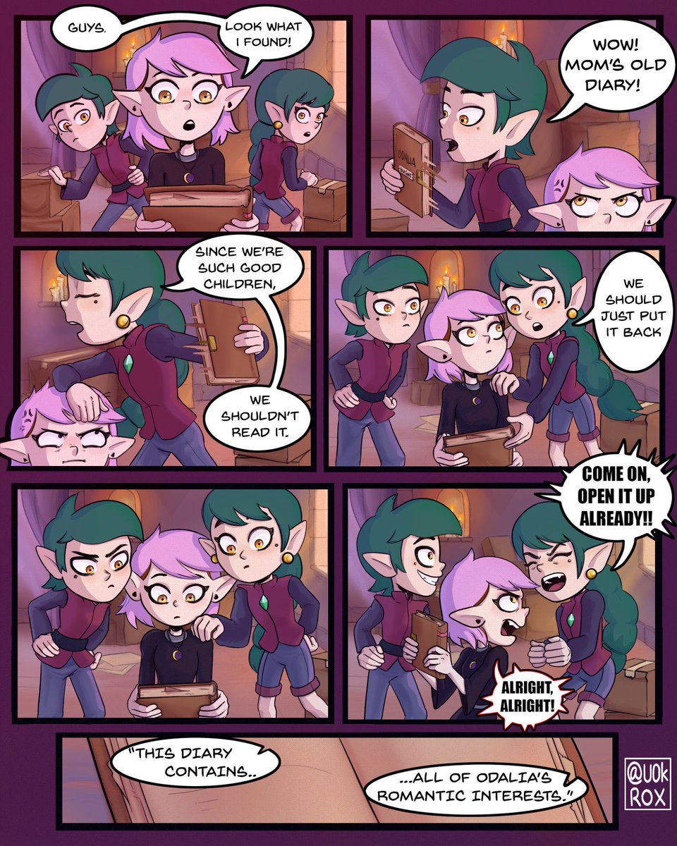 ScatterAdam's tweet photo. Odalia’s diary! (1/5)

[THE OWL COLLABORATION TEAM]

#TheOwlHouse https://t.co/qTdF4ftw1B