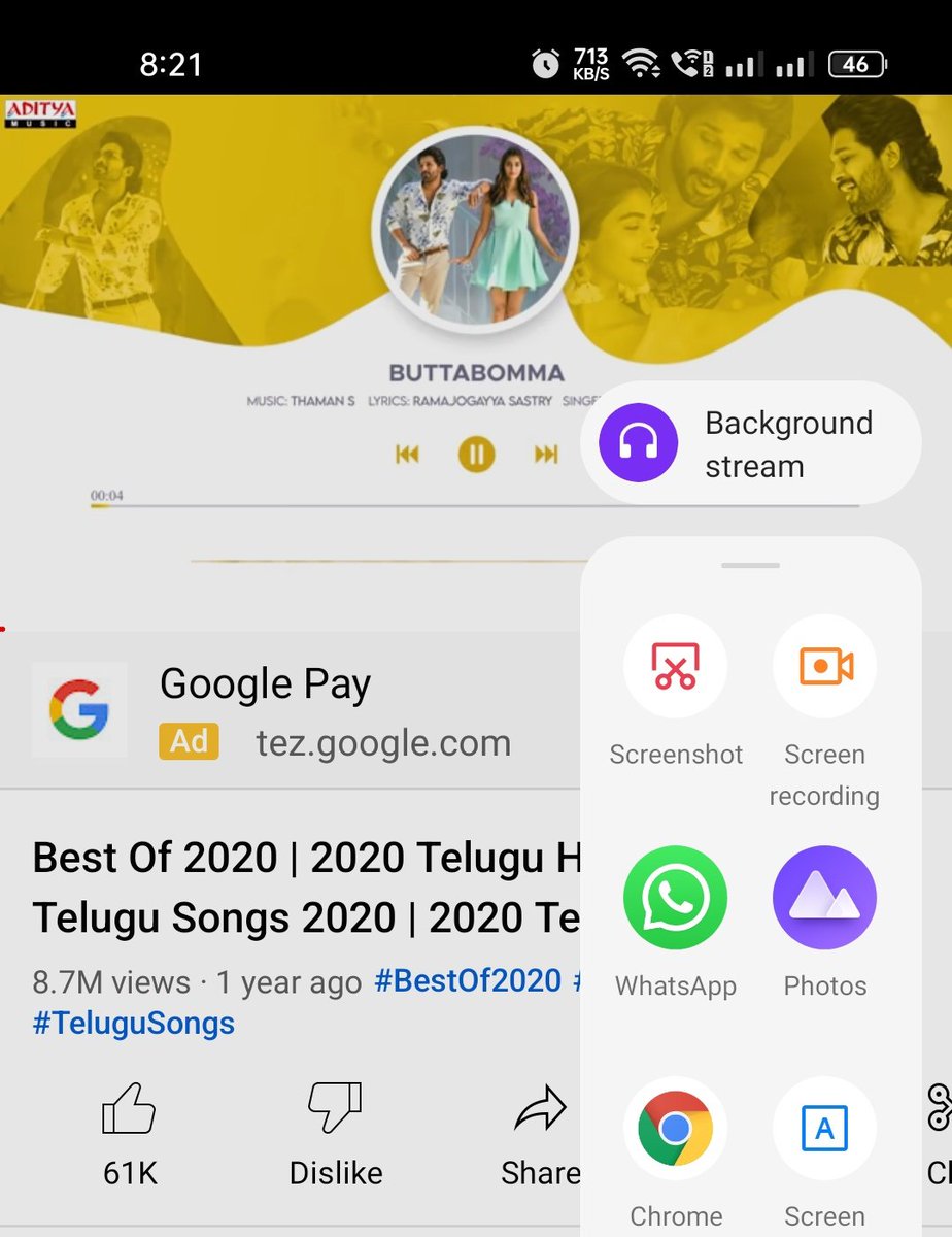 kewl_sunny's tweet photo. #BackgroundStream is very important feature. I'm using it on YouTube #realmeui3.0 #realmex7max https://t.co/uAPPrL1zCT