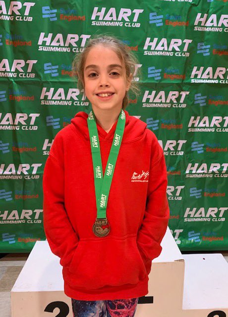 Well done to Sophie (Year 5) for achieving a bronze medal in U9 100m breaststroke last weekend! #Legend #SherfieldSuccess