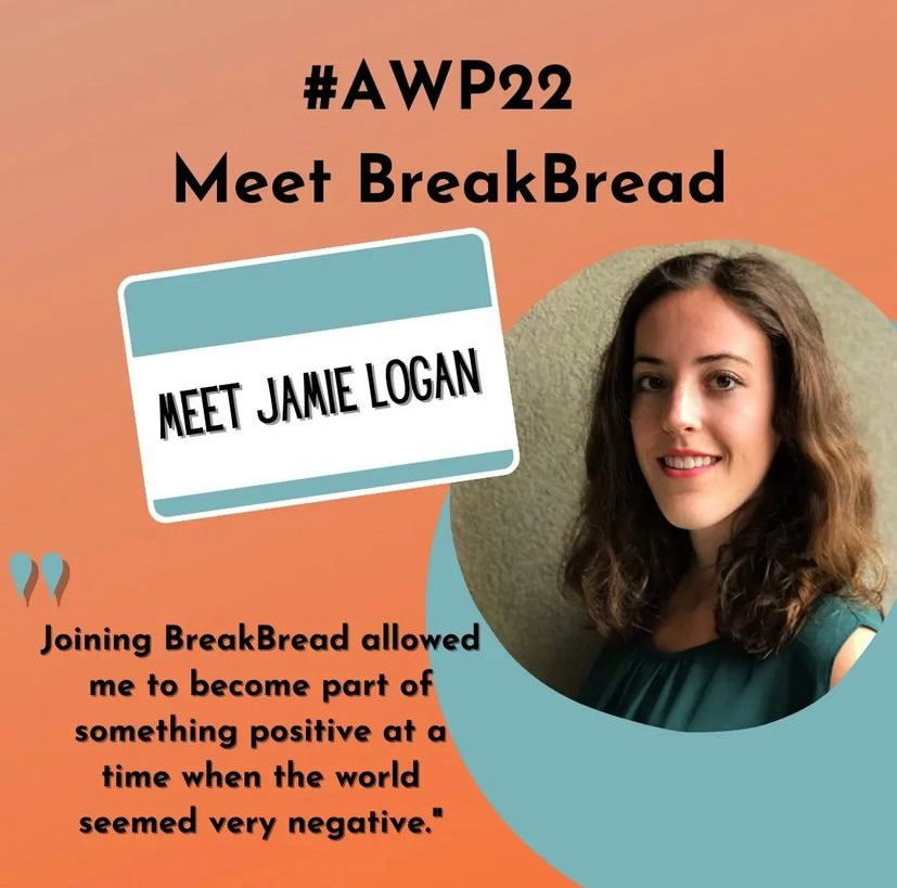 Jamielynwrites's tweet photo. #AWP22 is around the corner, and the @breakbreadproj team is ecstatic to take part in our first ever panel!
Meet one of our panelists: Jamie Logan, Managing Editor. Head to either my or BreakBread’s Instagram to check out her bio 🤩🧡✏️
#breakbreadproject #awp #youngcreatives https://t.co/6MC6SBpqpG