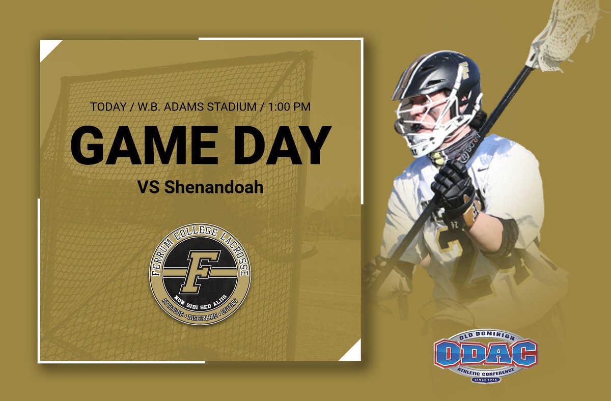 GAME DAY🚨 Home today <a href="/1/">1</a>:00 vs Shenandoah, dress warm, see you there! #ncaa #lacrosse #saddleup #LLC