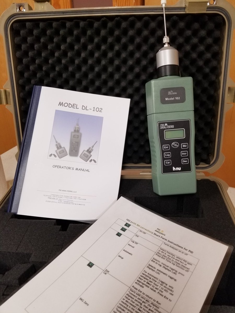 MidwestChemSafe's tweet photo. Getting acquainted with my new toy from #PIDAnalyzers and @pidgirl in preparation for a job at the end of the month. Supporting small chemical business @ACSSCHB https://t.co/7ZZJImvw9U