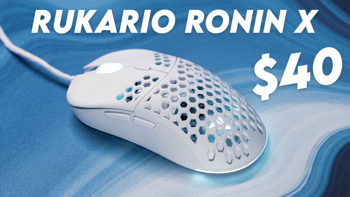 ScorpioTechYT's tweet photo. 🔴 NEW VIDEO - Looking for an Ultra Light Mouse under $40?
Check this out! 👀
https://t.co/PoPHmsK7HP
#Mouse #Tech #Unboxing #RoninX #Rukario https://t.co/ITeSmhULga