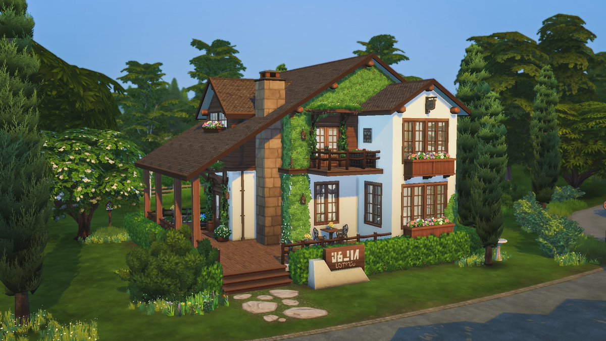 cozyindi's tweet photo. I built a little Café with Apartment and Clubroom in the countryside of Windenburg.😍🌿
Speed Build: https://t.co/8fKVeyqjMi
Gallery ID: IndiSnoopy
#ShowUsYourBuilds #TheSims4 #Sims4 #TheSims #TS4 #Sims4Café #Sims4GetTogether https://t.co/sMd2ZKfKZ2