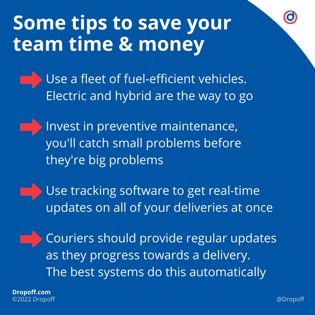 Just one slide taken from today's <a href="/LinkedIn/">LinkedIn</a> post 👀

Our full breakdown on the problems of the #logistics industry, and tips on overcoming them

❌ Rising fuel costs
❌ Rising maintenance costs
❌ Unreliable tracking
❌ Poor communication

&amp; more 👇

dropoff.com/blog/the-most-…