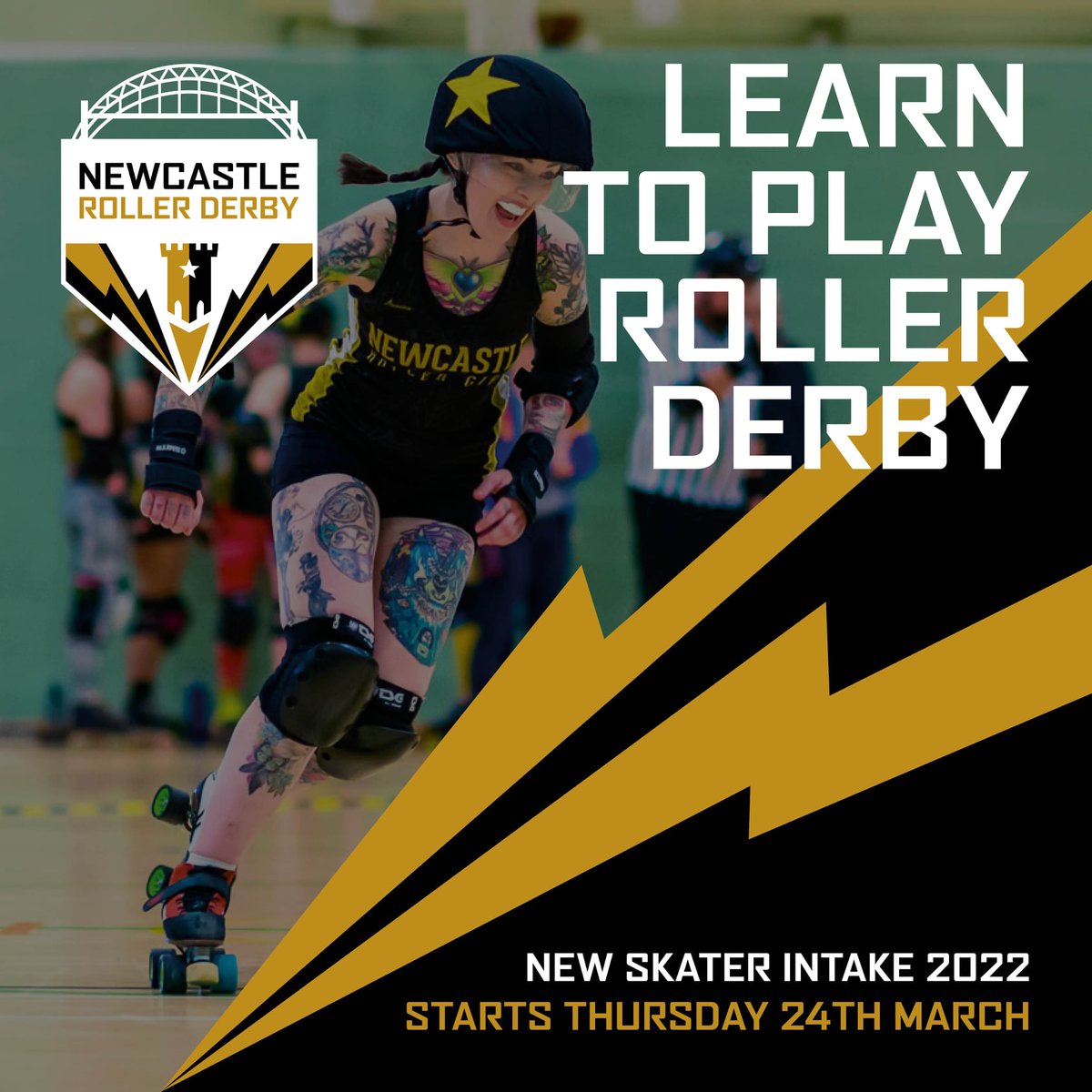 Come and learn how to play #RollerDerby with Newcastle Roller Derby 😎

Our 12 week course starts on Thursday 24th March 2022 at Benfield Sports Centre.

Find all the important info here 👇🏼

fb.me/e/1fHXtEYAU