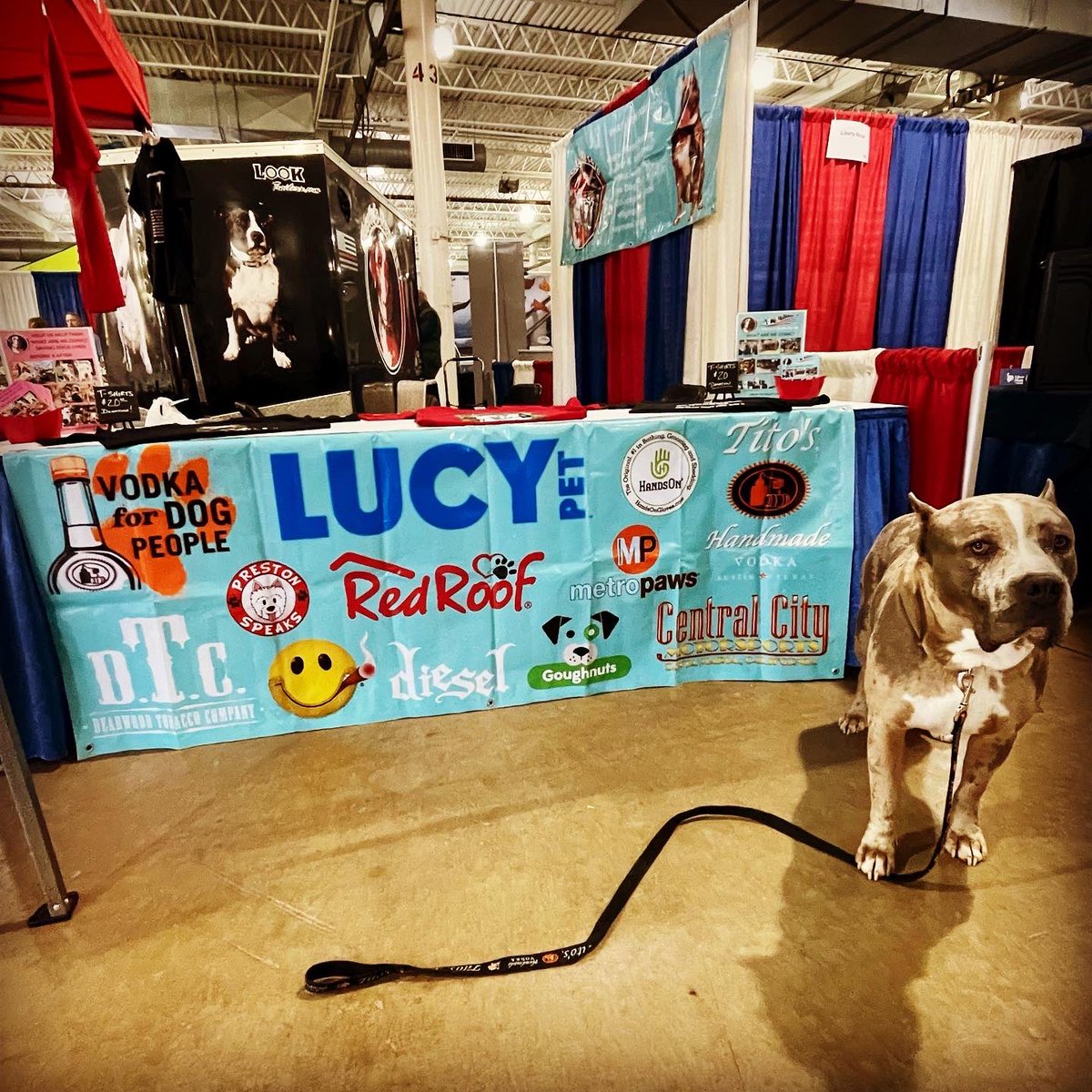ShortyRossi's tweet photo. Come visit us today at the @columbuspetexp0 We are hanging out with @redroofinn
#herculeslives #pitbull #pitboss #shortyrossi #shortysrescue #cigars #cigar #TitosHandmadeVodka #lucypet #metropaws #goughnuts #RedRoof #RedRoofLuvsPets #PetFriendly #PetFriendlyHotel https://t.co/HSEvtrWfNS