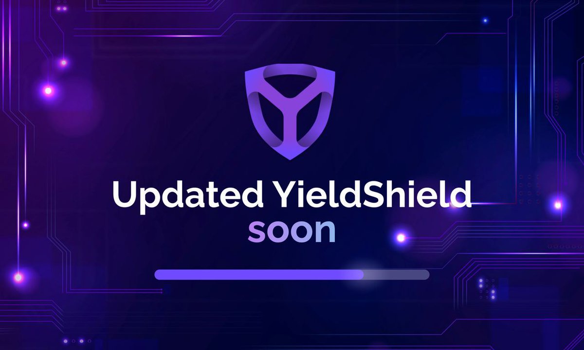 AirdropAuditors's tweet photo. 🧐 Looking to maximise your yield farming profits?
@yield_shield will do it for you ‼️

Let us introduce you to an innovative automatic and secure optimisation service - https://t.co/pqNifNRliz.

Join their Telegram - https://t.co/9Vlewg6Pb9 https://t.co/qomSFuq1eJ