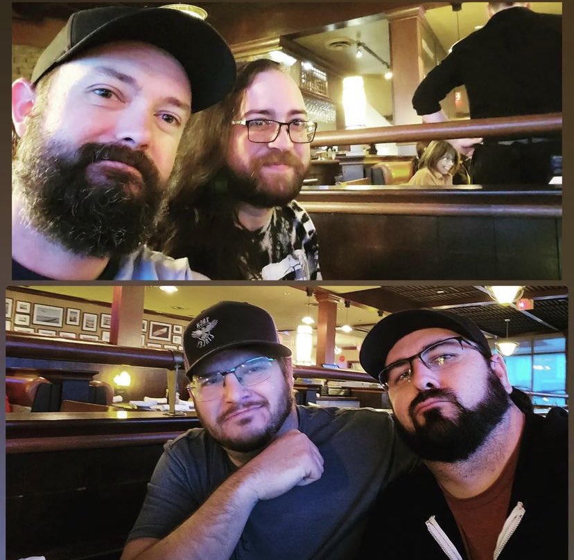 hanging out before we head to the studio tonight. What are you up too this weekend?