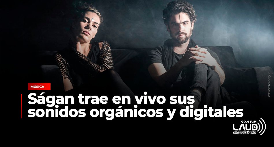 #Música | 🎶El dúo de música electrónica <a href="/Saganbanda/">Ságan</a>  que ha tenido éxito por su diversificación, trae en vivo sus sonidos orgánicos y digitales el próximo 17 de marzo a las 8:00 p.m. en el teatro Charlot. Más de ellos en 👇bit.ly/3I5zrT2

#lectronica #concierto #sagan