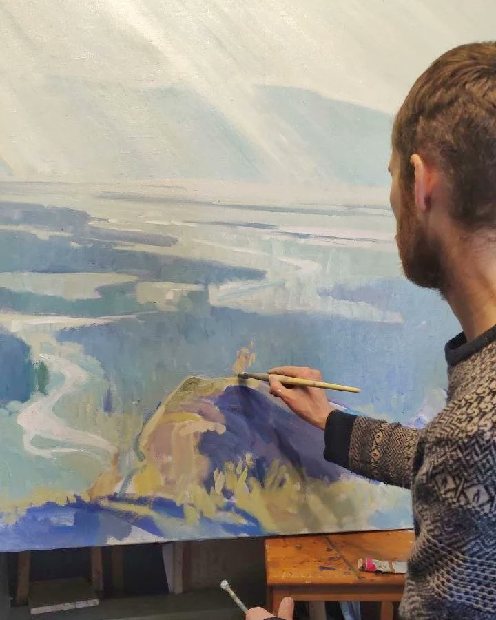 Artistilja's tweet photo. Painting a new pic

#altai #russia #art #nftart https://t.co/kN4uElBoXQ