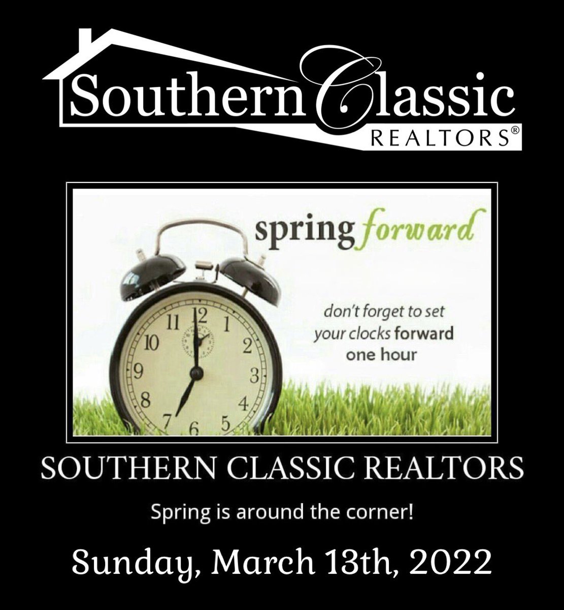 HambyTime's tweet image. Don’t forget to adjust your clocks one hour ahead! Daylight saving time begins this weekend.
Change out those batteries in your smoke detectors too. 
#SCRProud #ItsTimeForAChange