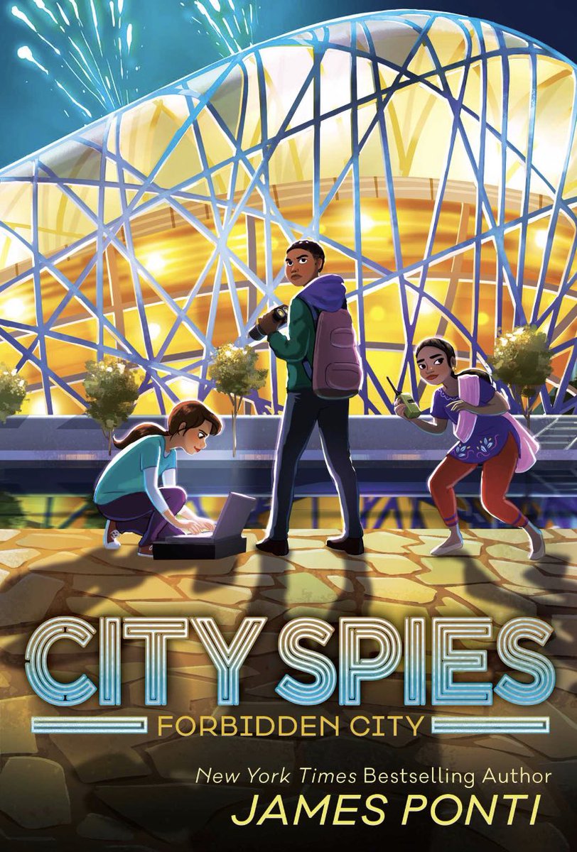 #MGBookMarch day 12 - the very first one that came to mind today is City Spies by @JamesPonti. How I LOVE this series! #bookposse