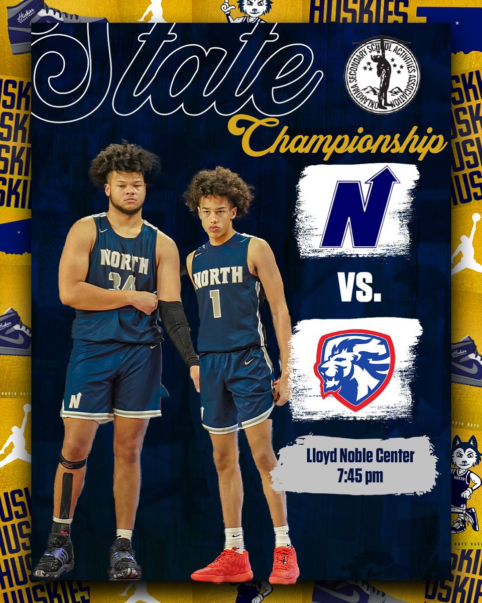 ENHSHuskyBall's tweet photo. One more tonight! Excited to see all our students, faculty, family, and alumni show out!!
🕖 7:45pm
📍 Lloyd Noble Center (Norman, OK)
🆚 Moore Lions

#PHD https://t.co/nVbSZdfyDL
