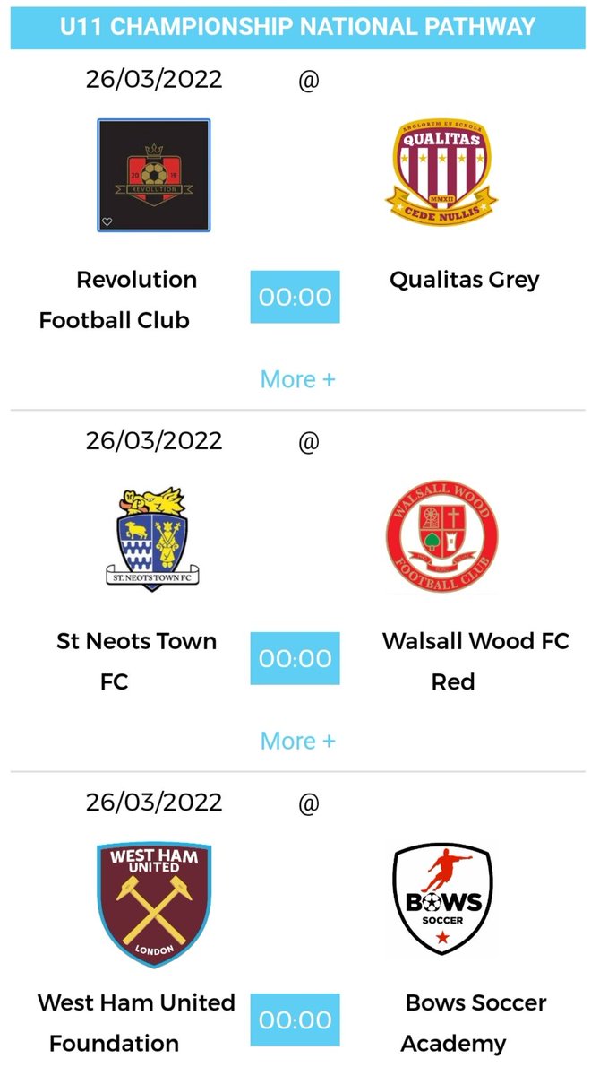 The draw has been made for the <a href="/jpluk/">jpluuuk</a> U11 championship national pathway! ⚽
