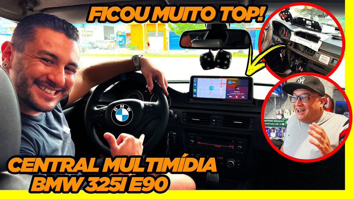 RAPAZIADA SAIU VIDEO NOVO NO CANAL! 
INSTALEI UMA CENTRAL MULTIMÍDIA DAS BRABAS NA MINHA BMW 325i! BORA CONFERIR!!!
youtube.com/watch?v=xVDQyv…
youtube.com/watch?v=xVDQyv…
youtube.com/watch?v=xVDQyv…