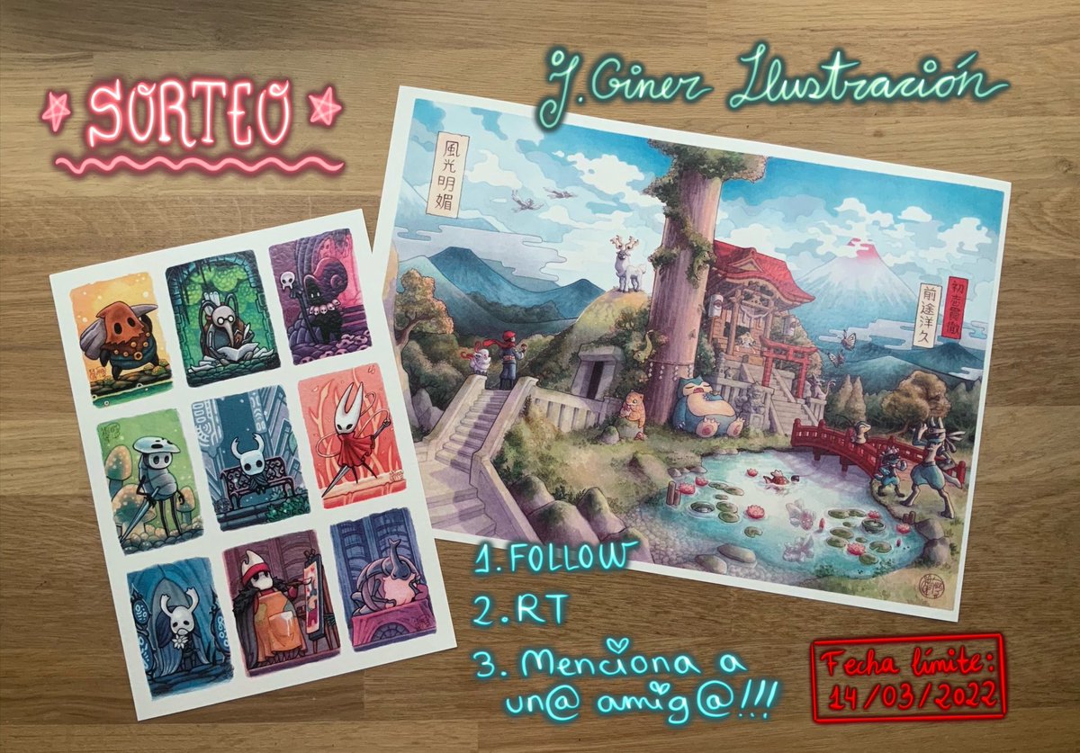 Jennestudios's tweet photo. ✨SORTEO HIPER EXPRÉS✨

Serán dos premios 🥰 una lámina para cada uno.

PARA PARTICIPAR:

1:Follow💥
2:RT❤️
3:Mencionar a un@ amig@ que le pueda interesar Y cuál es tu favorita 🥰

FECHA TOPE: 14/03/2021, El lunes 💫

SUERTE A TOD@S 💞💞💞!! https://t.co/NACpAkRSmq