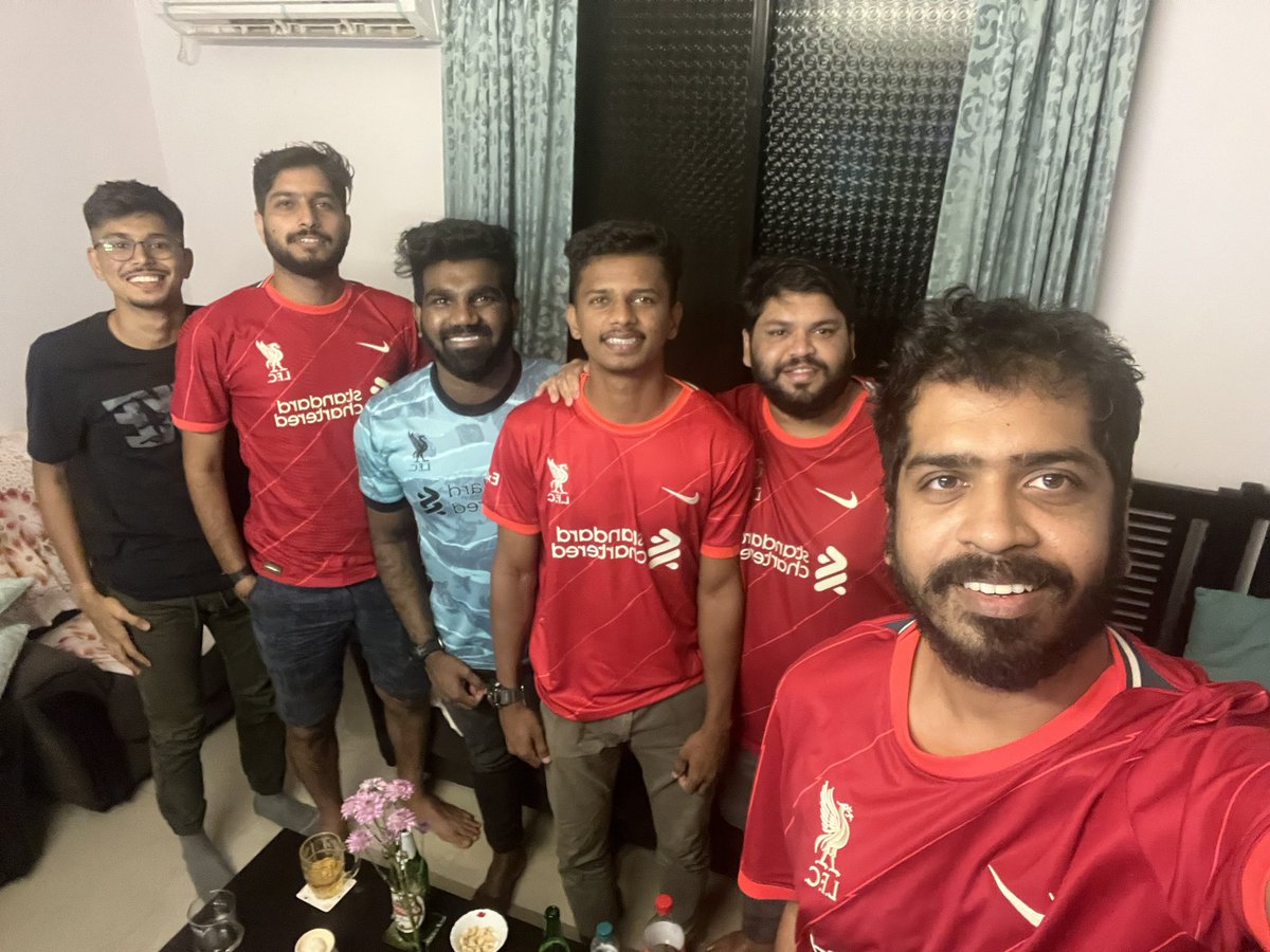LFCGoa's tweet photo. #HomeScreening with South-Goa boys 🍺 #BHALIV #LFC #OLSC https://t.co/OZE6t7XMCD