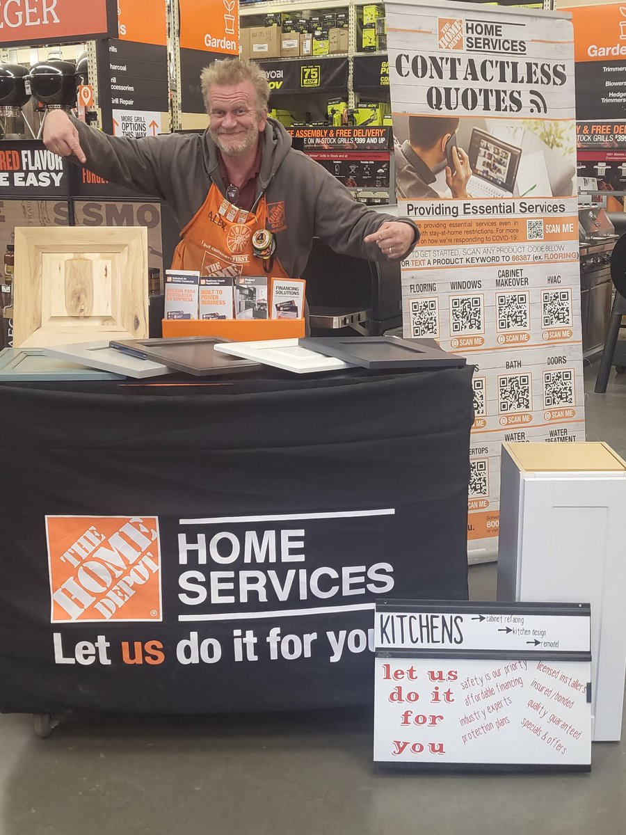 Ready to drive cabinet refacing and closet organization at 421! <a href="/mdlofnwhere/">Tammy Jo Baggett</a> <a href="/ChadKrausTHD/">Chad Kraus</a> @KennyRedigerTHD