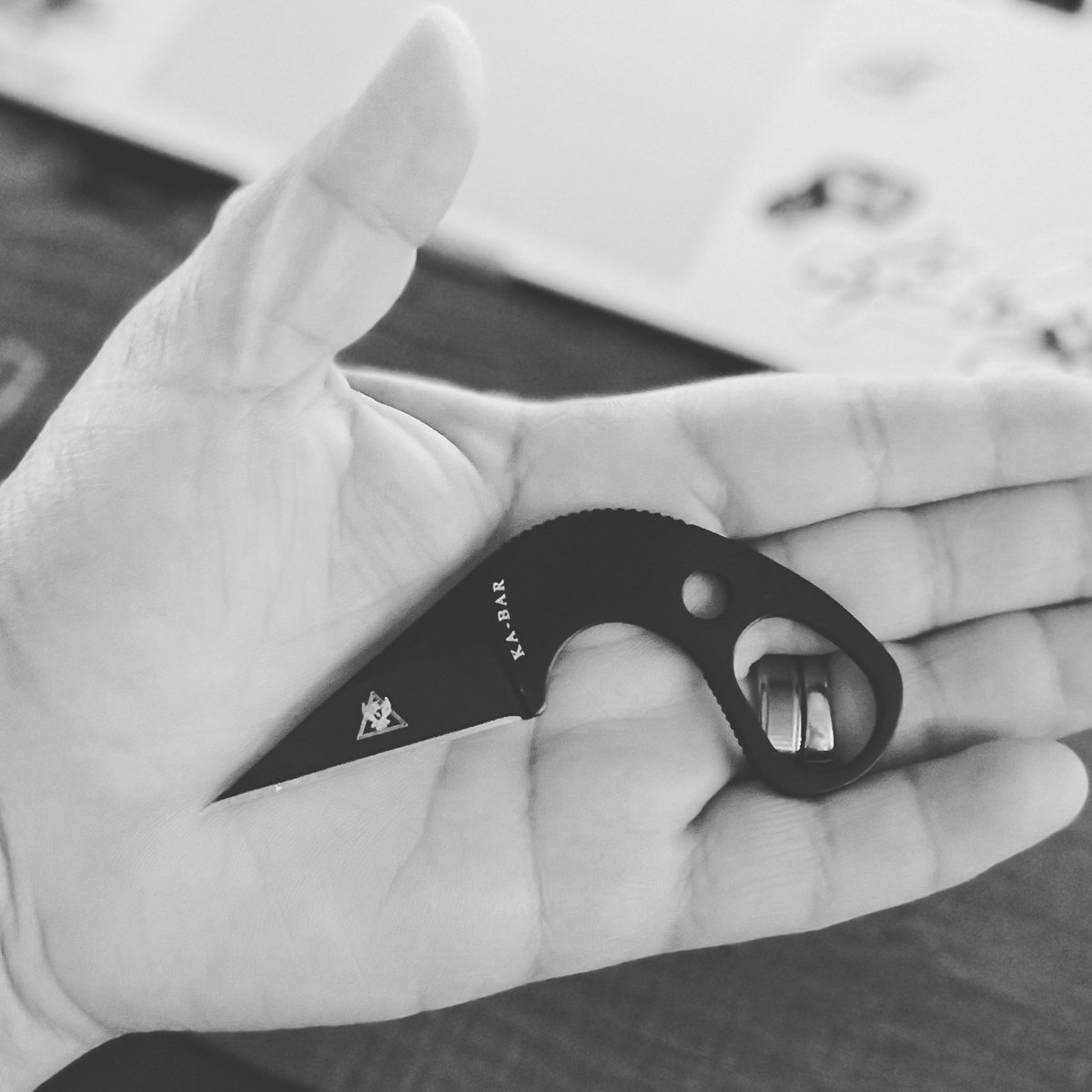 Honorcpt's tweet photo. Cannot wait to write this little last ditch knife into next novel. And yes, I know how to use it #defensivetactics #amwriting #janeofalltrades #indieauthorsofinstagram #authorsofinstagram #writinginspiration #writingfightscenes #blades https://t.co/U6Fh9AIj5q