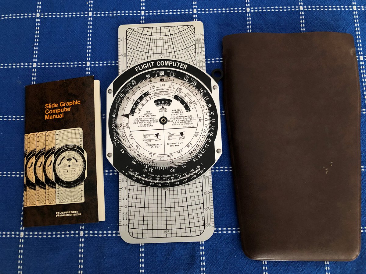 Jeppesen Analog Flight Computer