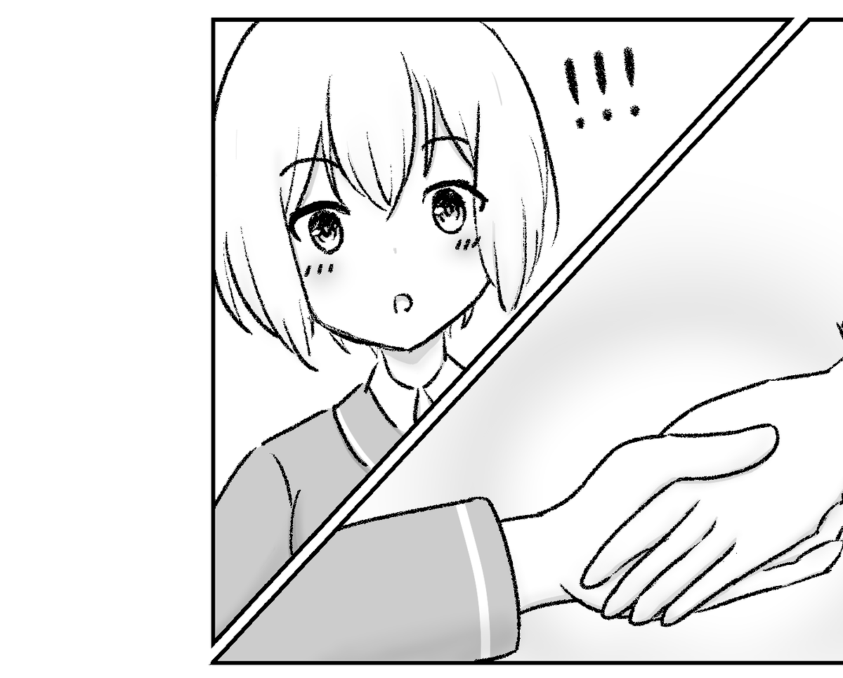 ちょっとかわいく描けたと思ったもかちゃ 