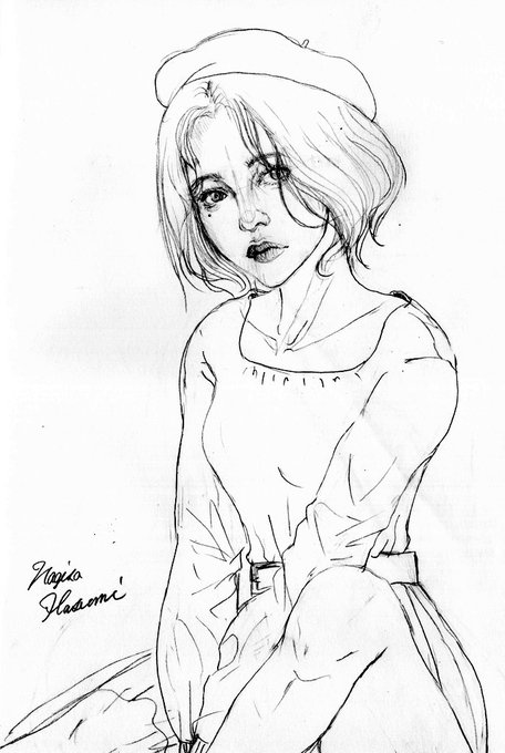 #イラスト #絵描きさんと繫がりたい #アナログイラスト #illustraion #drawing #絵柄好みって人にフォローされたい

息抜き絵。。
『Melts...』

気づいてないでしょ。鈍感。 