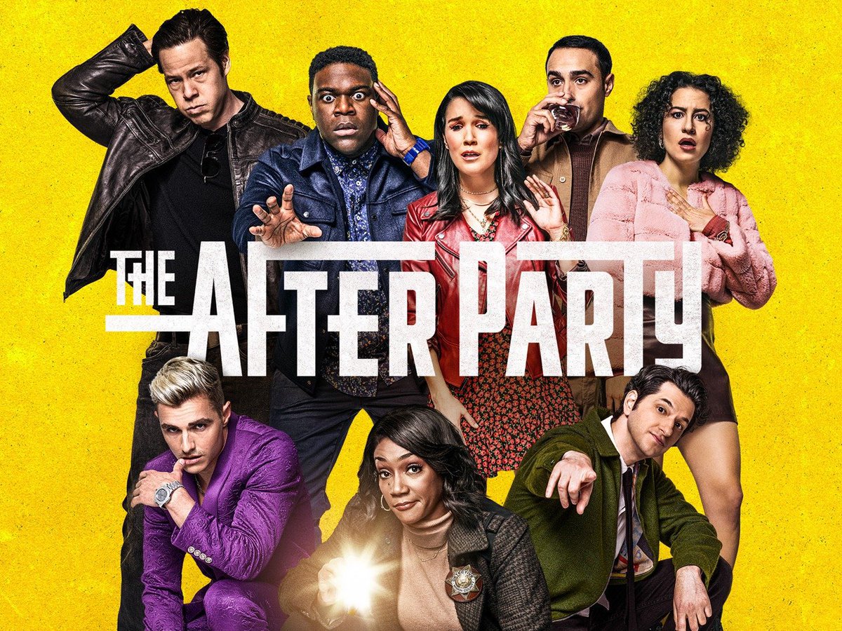 BrewsPost's tweet photo. John’s review for The Afterparty is now available on the blog! Catch the show on Apple TV+ and then give the article a read!  #theafterparty #christophermiller #appletvplus #samrichardson #zoechao #tiffanyhaddish #ikebarinholtz #forthebrew 

https://t.co/LB1WYQJzKU https://t.co/MKWlJBu8qG