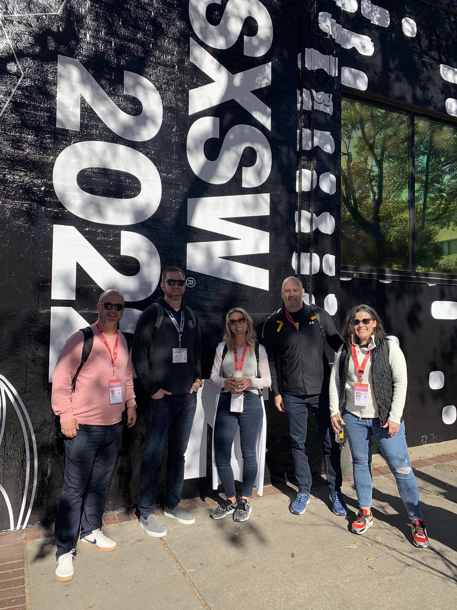 CMIMediaGroup's tweet photo. Love the smell of innovation in the morning! Getting ready for #SXSW2022  @Justin_Freid @mbfootprints @Andrew_Miller1 @amandakopec https://t.co/gXOctkoECU
