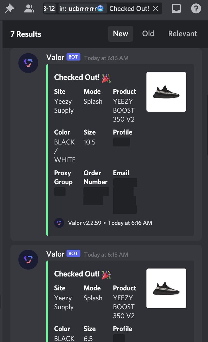 7 checkouts this morning.🤫🚀
🤖: <a href="/ValorAIO/">Valor</a> 
🌎: <a href="/LiveProxies/">Live Proxies</a> <a href="/BartProxies/">Bart Proxies</a> <a href="/BeaconProxies/">Beacon Proxies</a> 
📧: <a href="/EasyClickTools/">Abyss</a> 
CG: <a href="/CarbnIO/">Carbon</a> <a href="/kitchenclubio/">Resell Kitchen 🍳</a>
