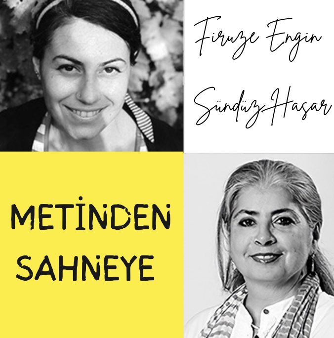 Metinden Sahneye atölyemiz için başvurular başladı!
Katılımcılar, <a href="/firuzengin/">firuze engin</a> ve @sunduzhasar rehberliğinde tiyatro oyunu fikirlerini geliştirerek, sahnelemeye uygun birer oyun teksti yazacaklar.Eserler, DasDas akademi oyuncularıyla okuma tiyatrosu olarak seyirci ile buluşacak.