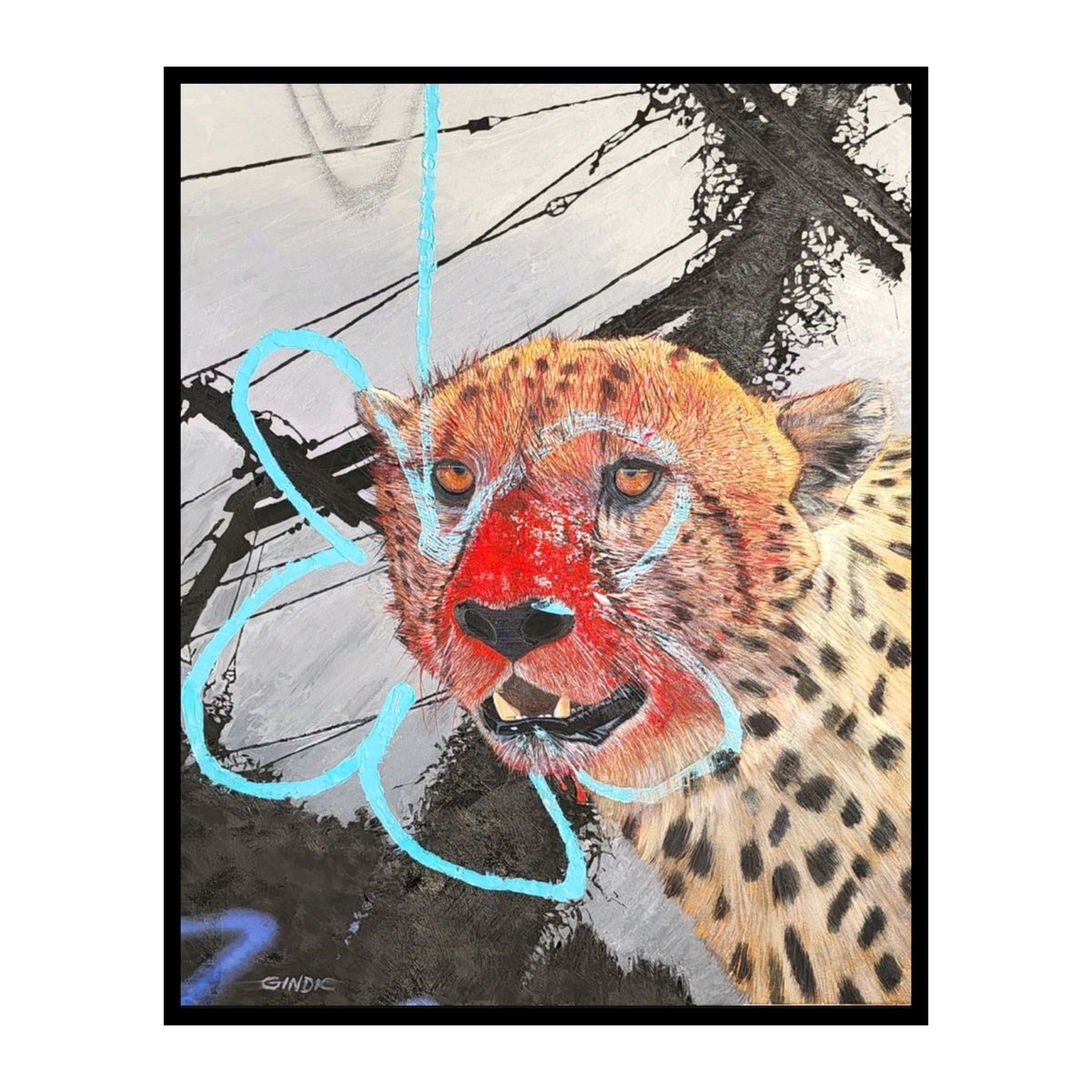 'Cheetah' by Allan Gindic

FOR SALE. Available for purchase through our website's shop:

Copy-paste link below

 virtualartists.co.uk/shop

#art #artistprofile #artoncanvas #artforsale #callingartcollectors #artmarketplace
#art #contemporaryart #modernartgallery