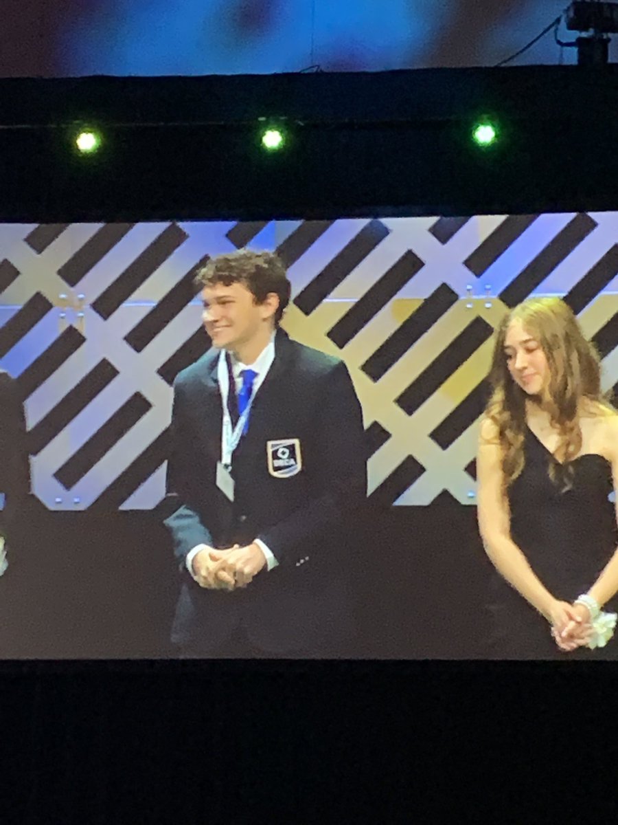 And keeping it going Jake Spignese wins the Mass DECA scholarship! <a href="/mass_DECA/">Massachusetts DECA</a> <a href="/Danvers_DECA/">Danvers DECA</a>