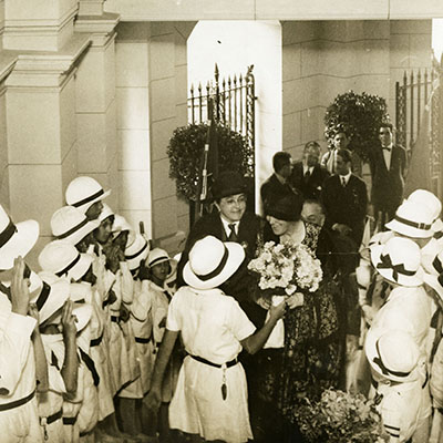 Hoover Library (@hooverpreslib) on Twitter photo Before taking office the Hoover's toured South America in late 1928. Lou Henry Hoover met with <a href="/girlscouts/">Girl Scouts</a> in Rio De Janeiro, Brazil. #NationalGirlScoutDay Before taking office the Hoover's toured South America in late 1928. Lou Henry Hoover met with <a href="/girlscouts/">Girl Scouts</a> in Rio De Janeiro, Brazil. #NationalGirlScoutDay