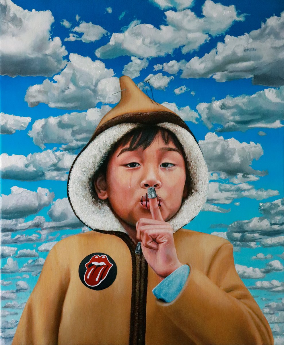 ladypatriciaArt's tweet photo. Hello friends, I want to share this work, 
"Silence" Oil on canvas 61x50cm 2021

#art #artshare #artists #painting #oilpainting https://t.co/nJ3CC8nNxM
