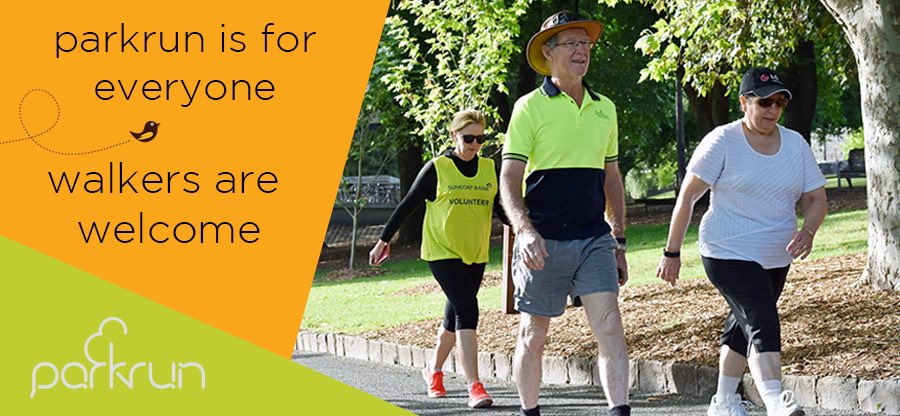Walk, jog, run or volunteer - everyone is welcome.