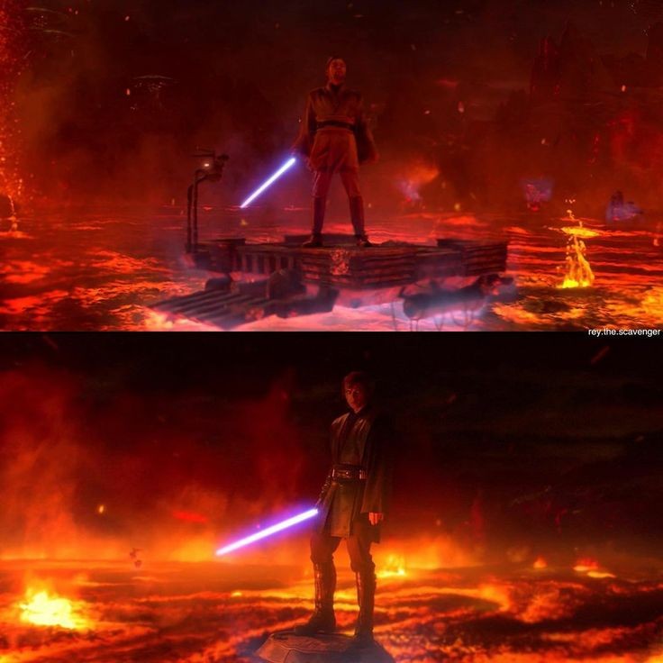 Anakin Skywalker Vs Obi Wan Kenobi