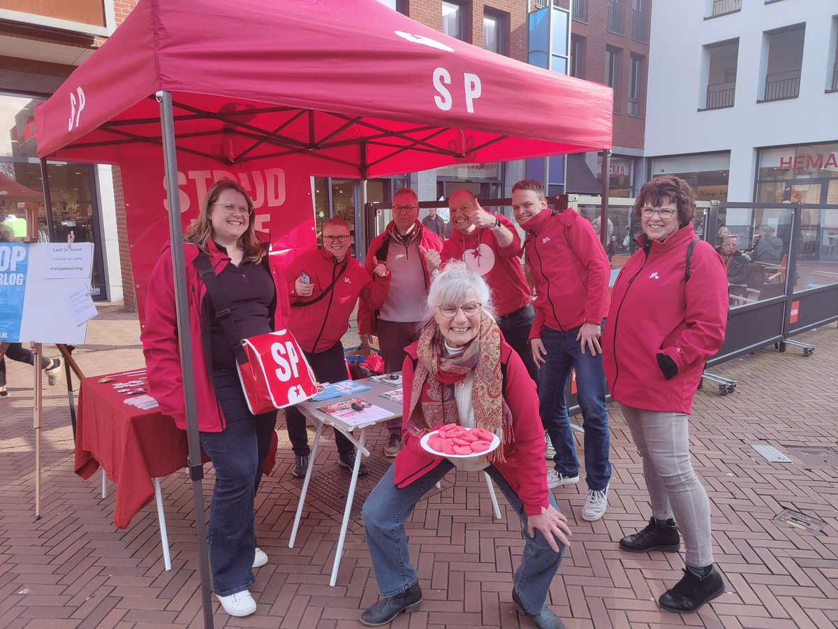 Laatste campagne dag in Dronten.  😁🥳