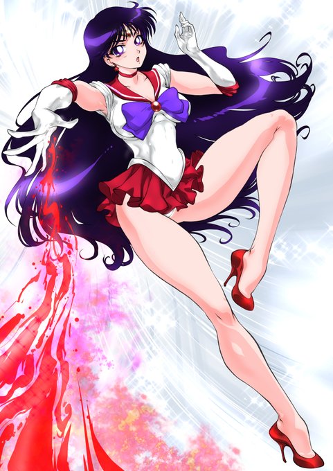 去年の今頃描いたセーラーマーズ(^^;) 