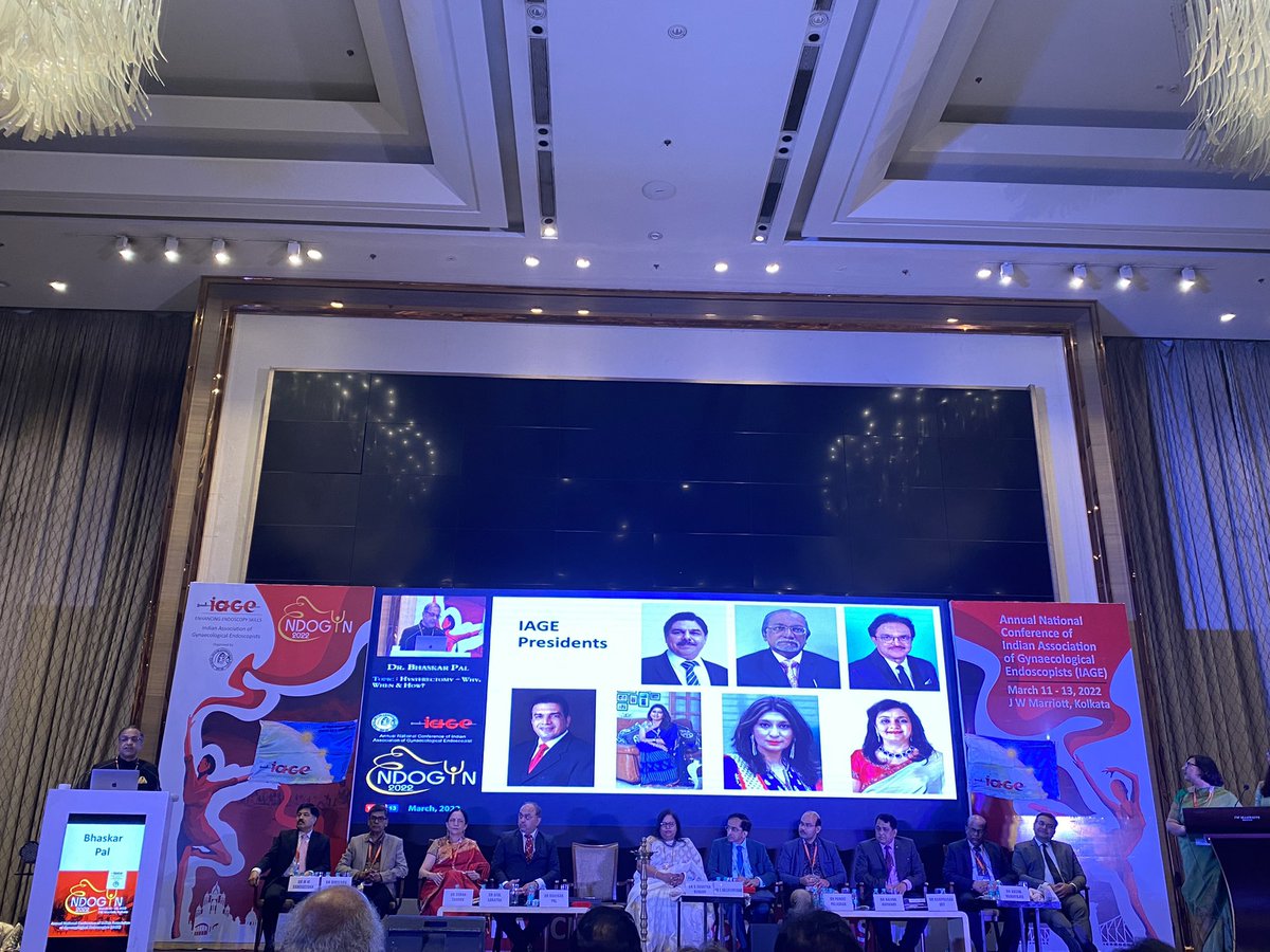 IAGEHQ's tweet photo. Presidential speech and plan for the 2022-2023 by @BhaskarPalOBG at the #ENDOGYN2022 National Annual conference of @IAGEHQ https://t.co/PRsO2RSxoM