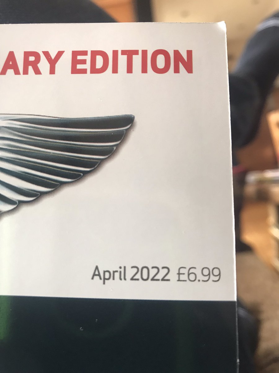 Admittedly, haven’t bought a car magazine in ages, but when did this happen? £7? No wonder printed media is dying